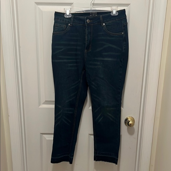 Women's Bloomchic 10 Dark Blue Jeans - Picture 1 of 5